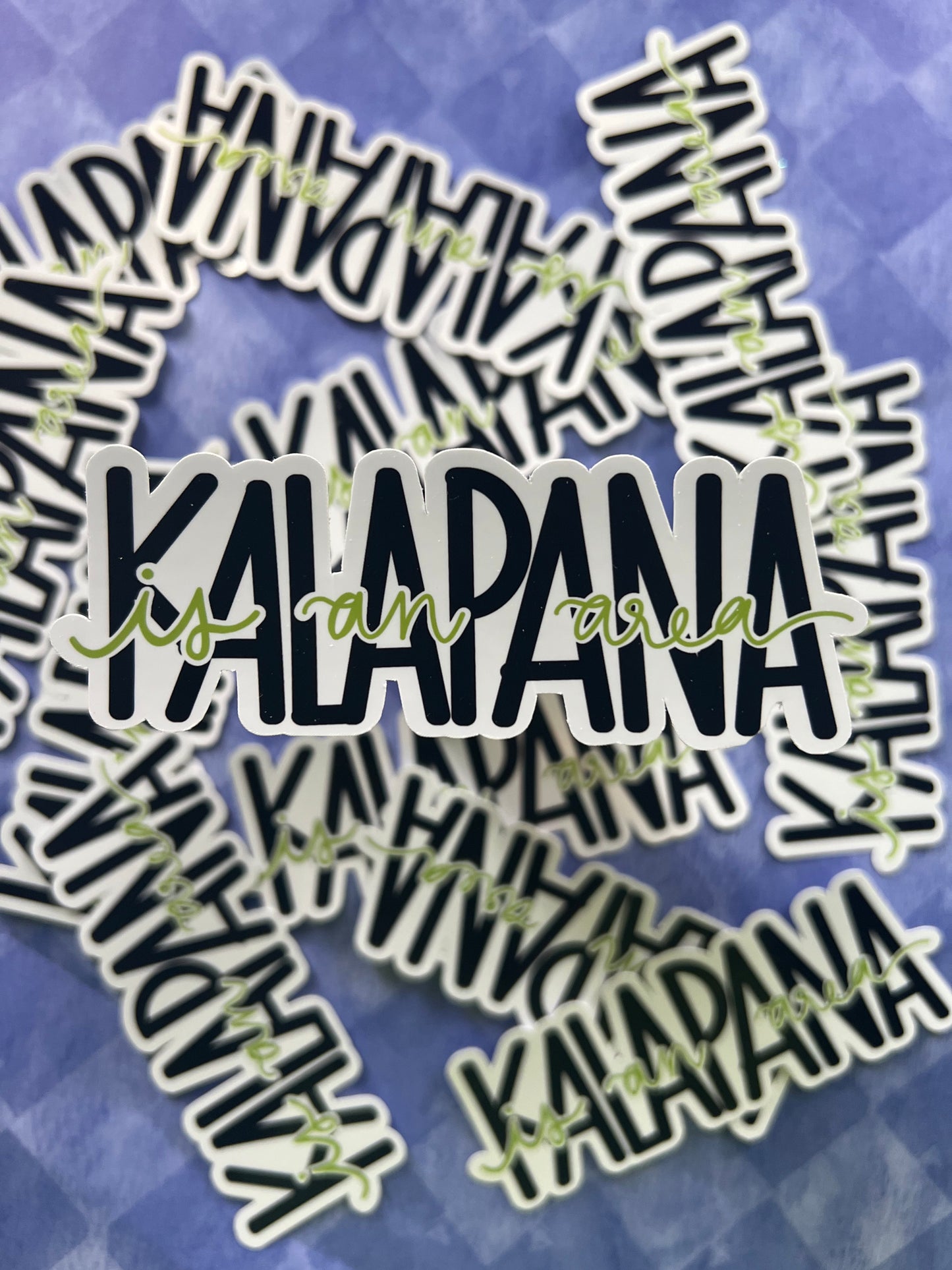 Kalapana is an area sticker