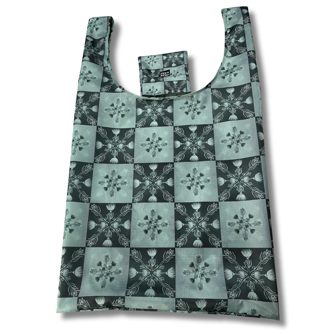 Liko Lehua Reusable Bag Grey