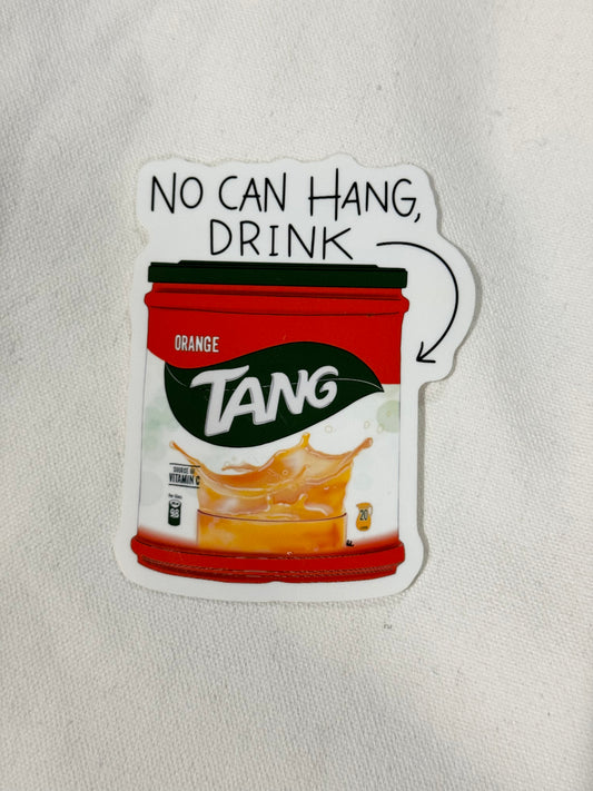 Drink tang sticker