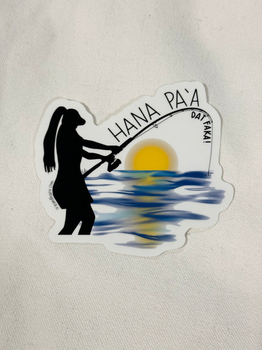 Hanapa`a Sticker