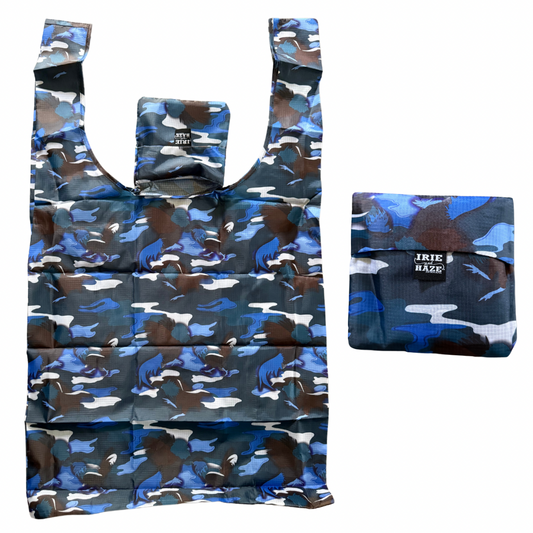Cockycamo Blue reusable XL Bag