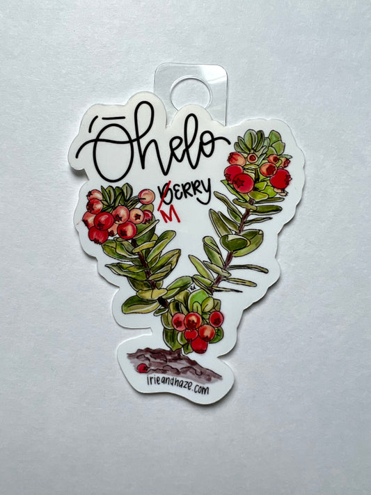 ‘Ohelo merry sticker