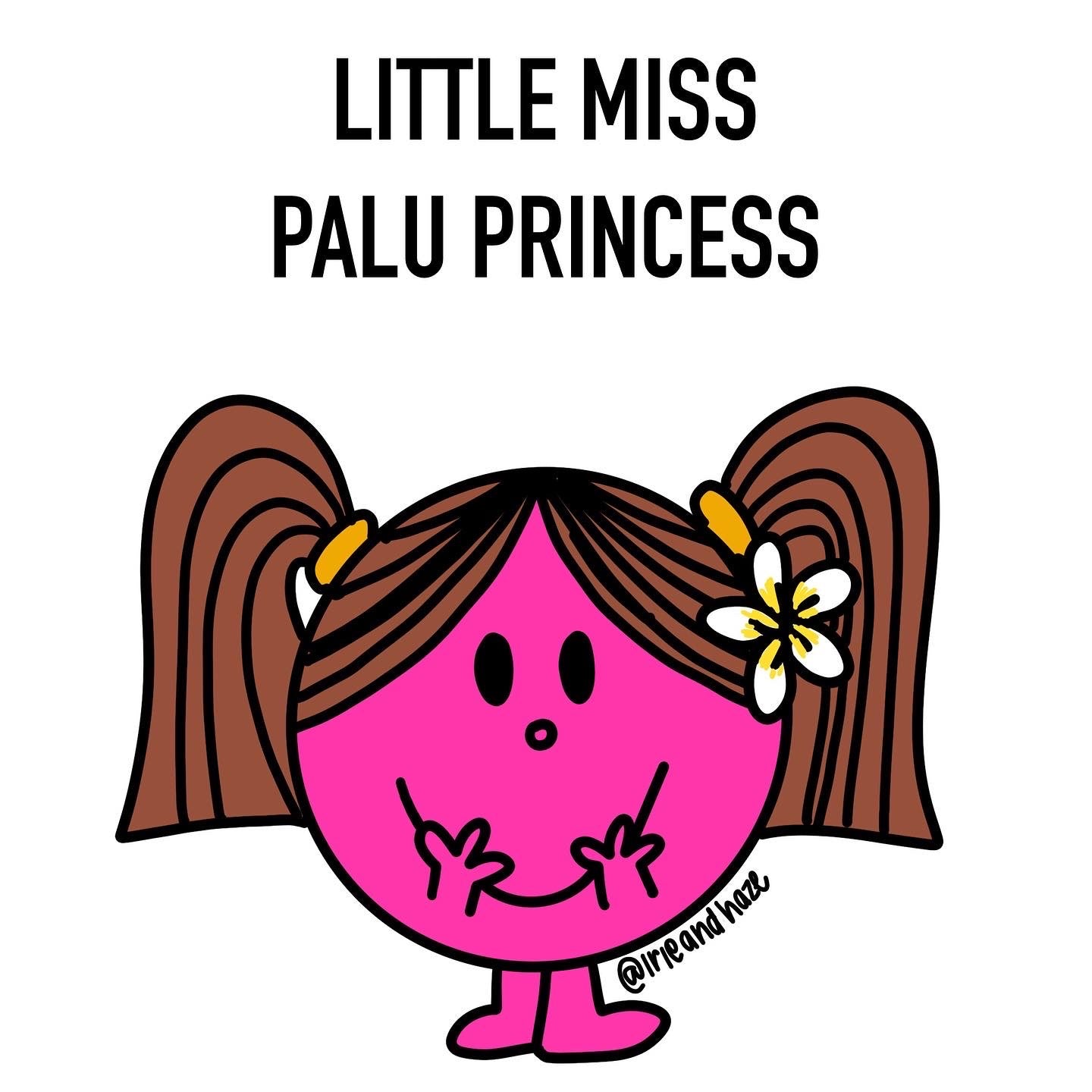 Palu Princess sticker