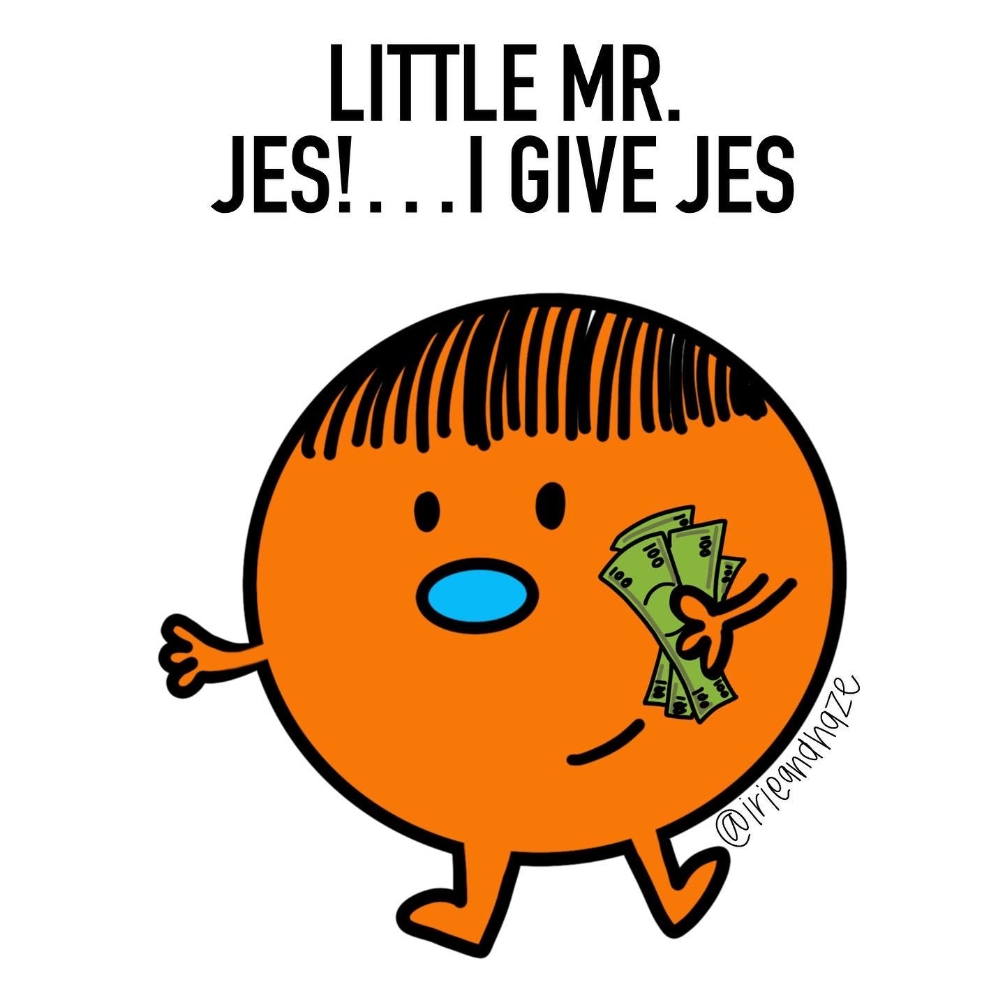 Give Jes sticker