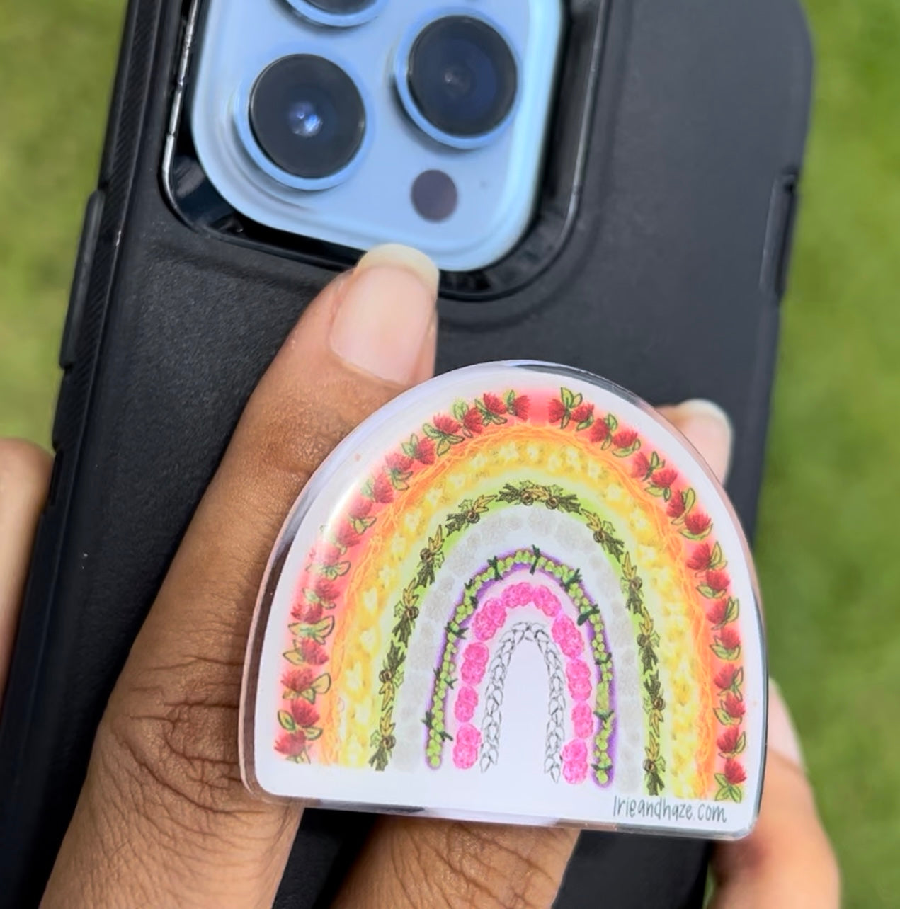 Rainbow Phone grip