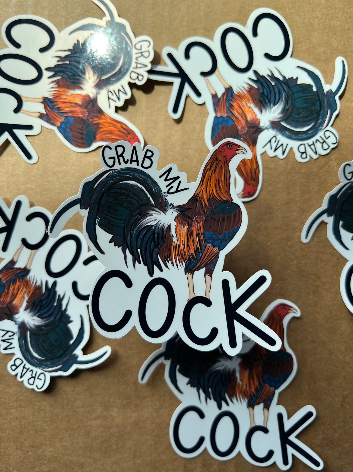 Cocky sticker