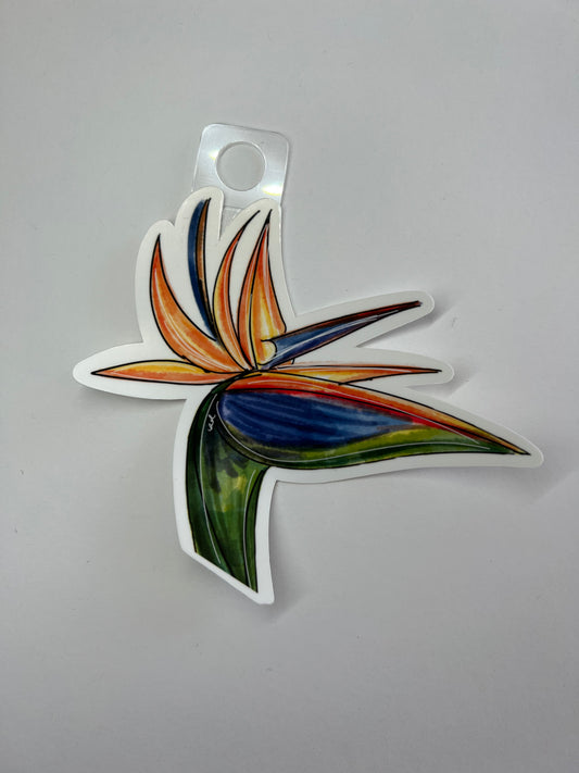 Bird of paradise Sticker