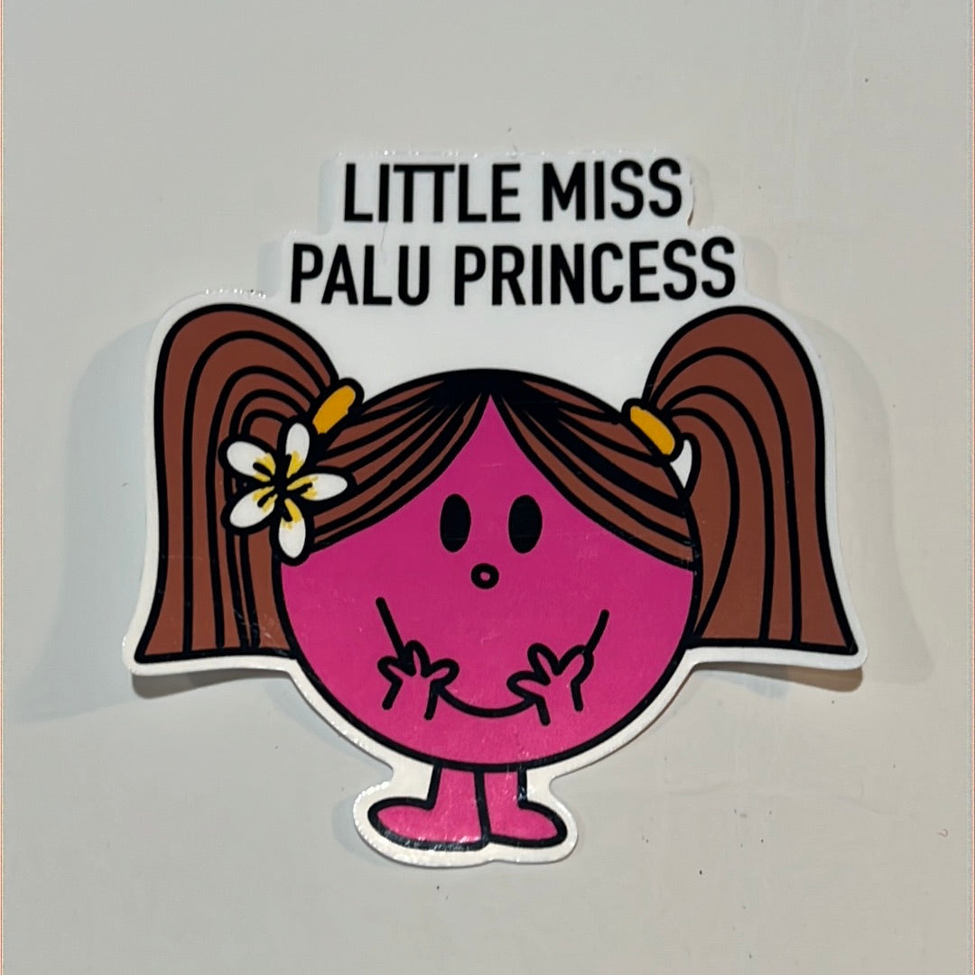 Palu Princess sticker