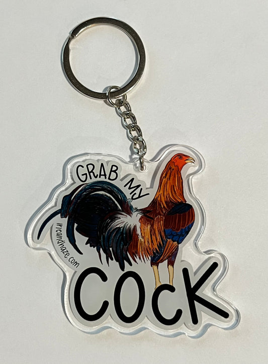 Cocky keychain