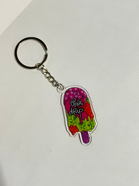 `Ōhi`a Drip keychain